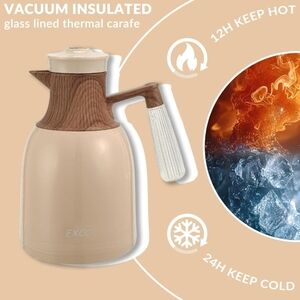 Thermal Coffee Carafe - Brown